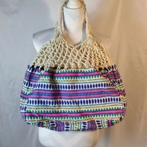 Circus by Sam Edelman Macrame Boho Bag
